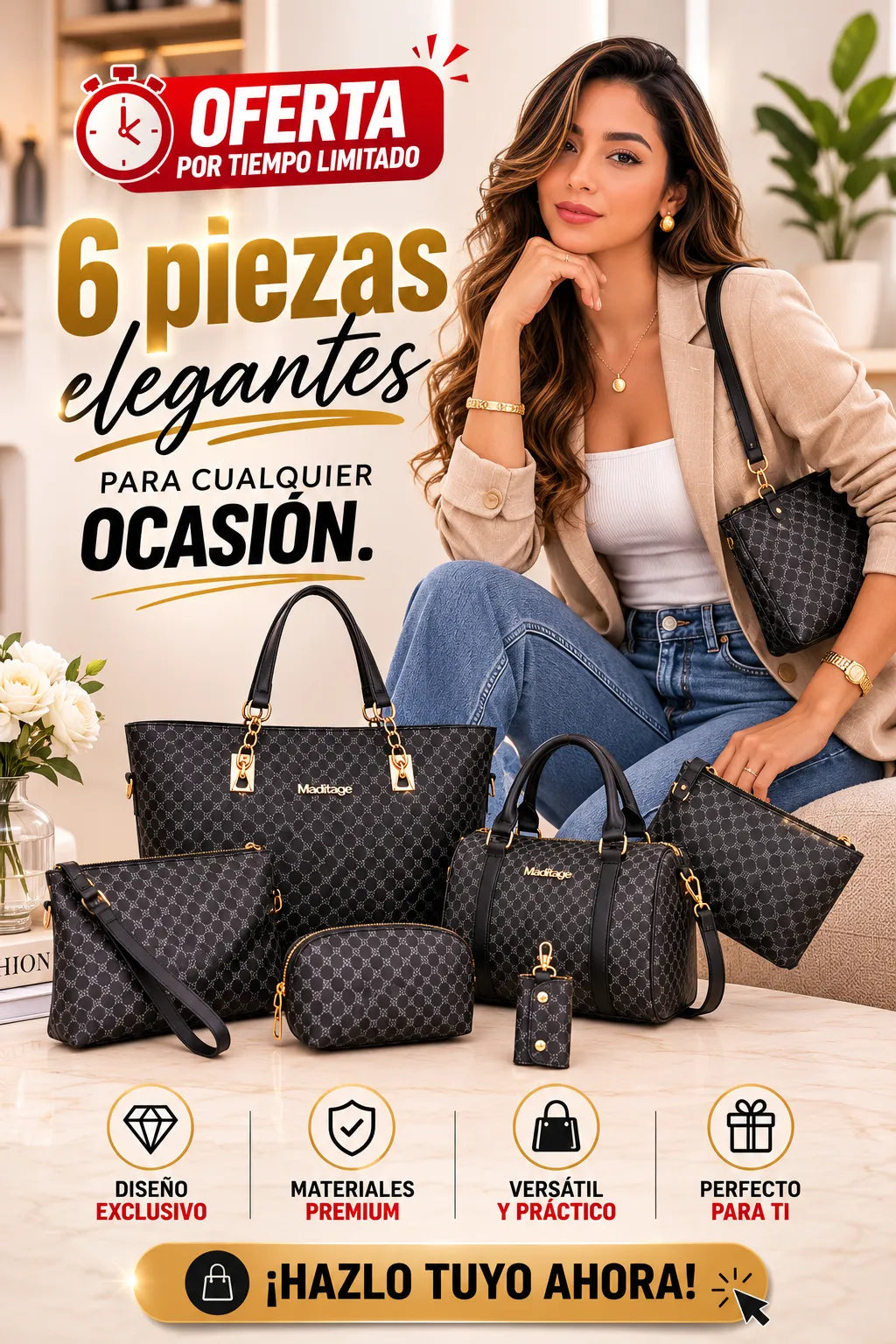 Set de Bolsos Luxury 6 en 1 ✨