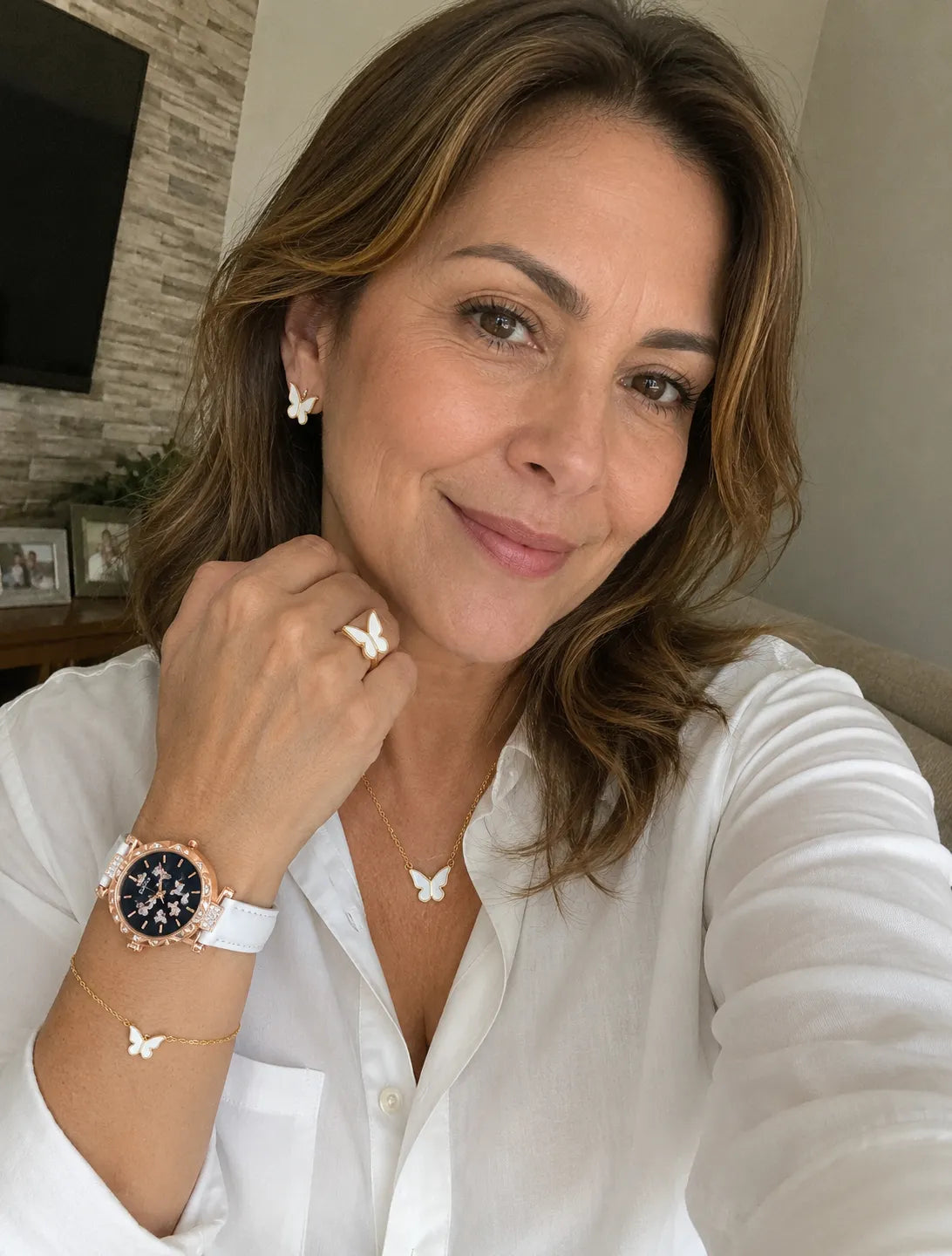 🦋 Set Mariposa Elegante – 5 Piezas