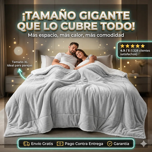 COBIJA OVEJERA GIGANTE PREMIUM 2.20 x 2.20 m.