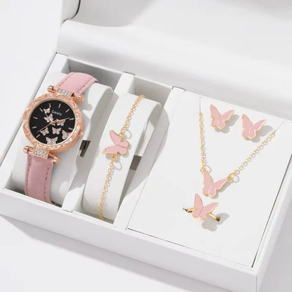 🦋 Set Mariposa Elegante – 5 Piezas