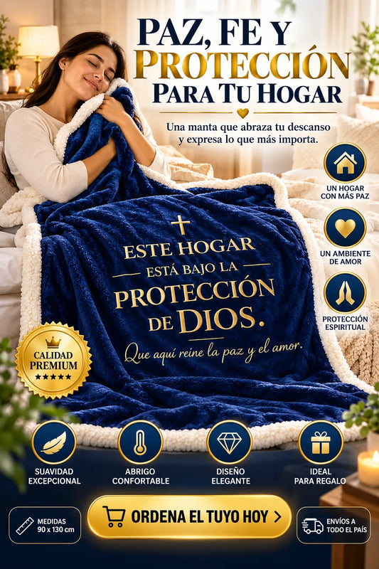 MANTA PROTECCIÓN DE DIOS