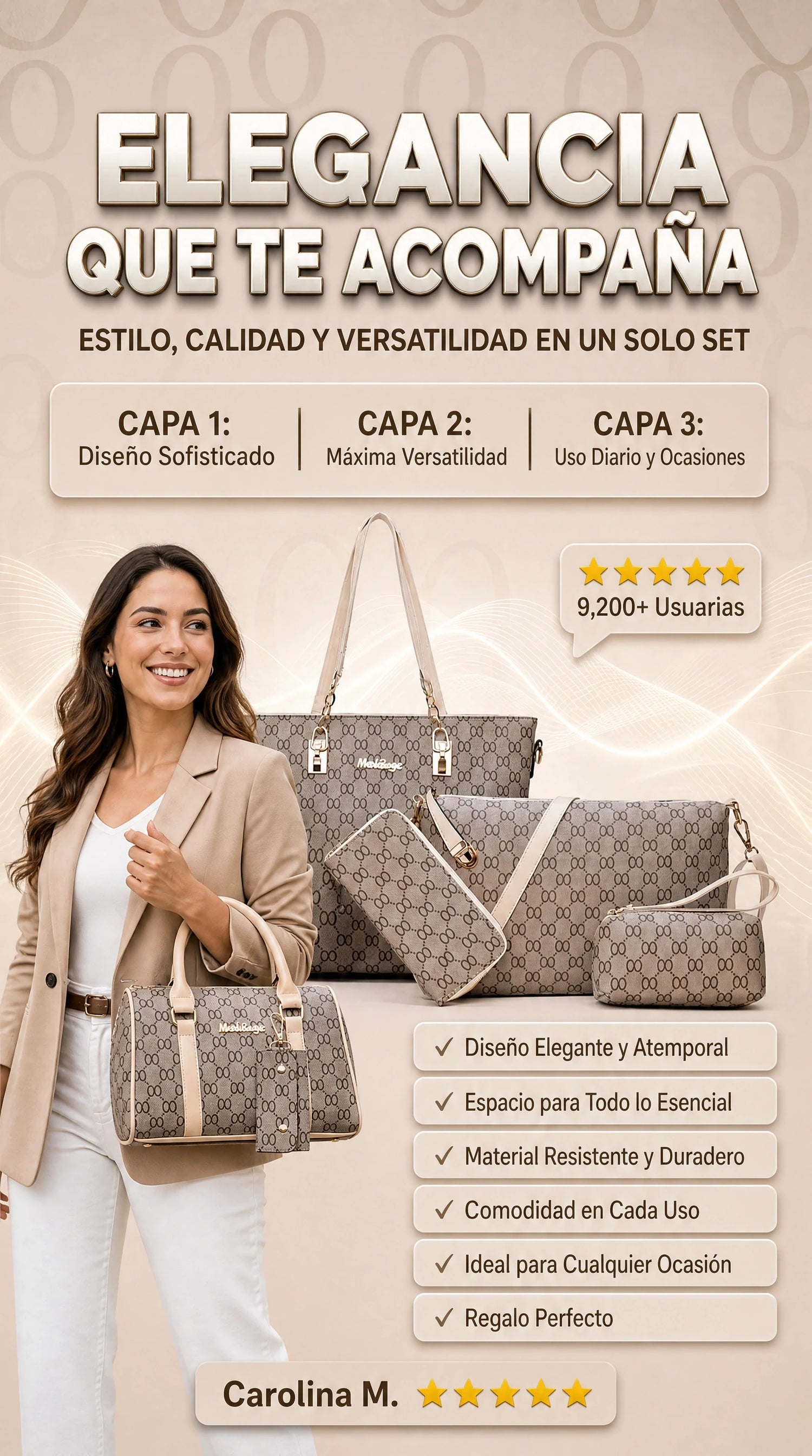 Set de Bolsos Luxury 6 en 1 ✨